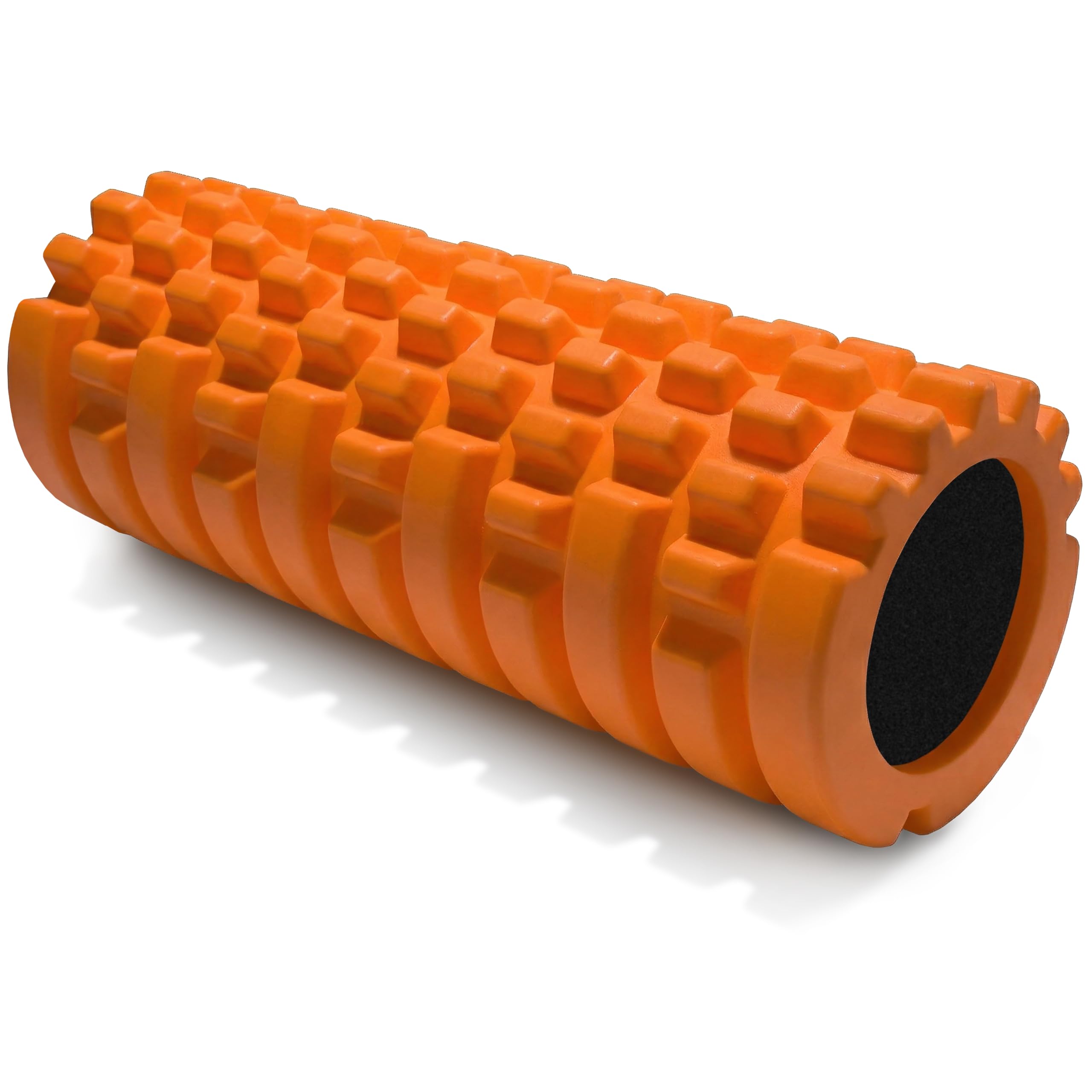 321 STRONG Patented 3-Zone Massage Roller, Medium Density for Exercise | Palm, F
