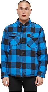 Brandit Lumberjack Jacket Man Between weather jacket black/red
