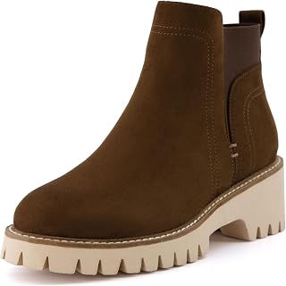 CUSHIONAIRE Bota Parade Mujer +Memory Foam, Anchos Anchos Disponibles, Chocolate 40 EU
