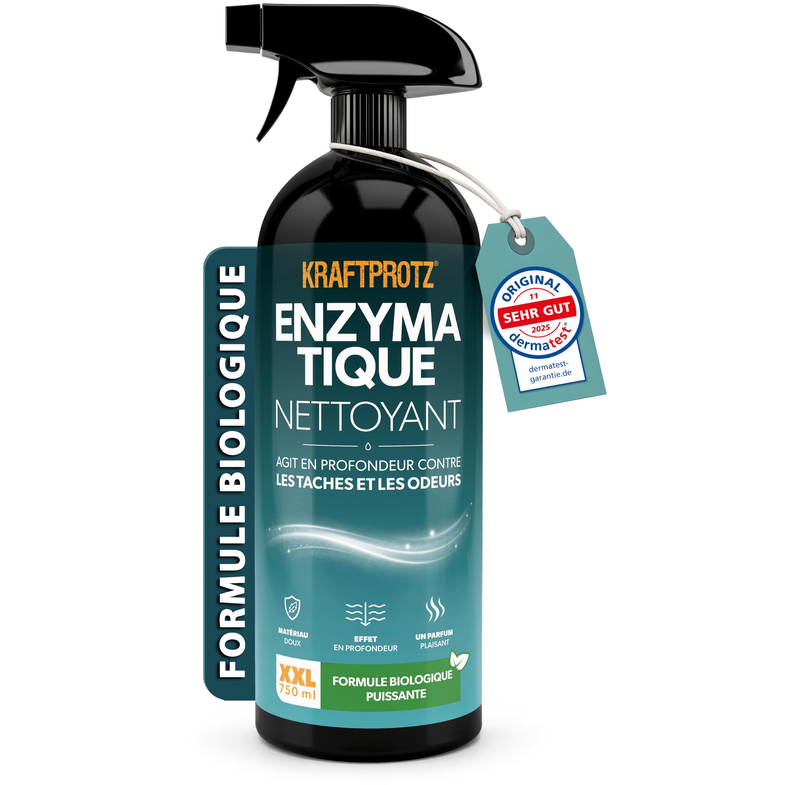 Enzymatic Cleansing Spray 750 ml - Organic Anti-Odour Stain Remover | Removes od