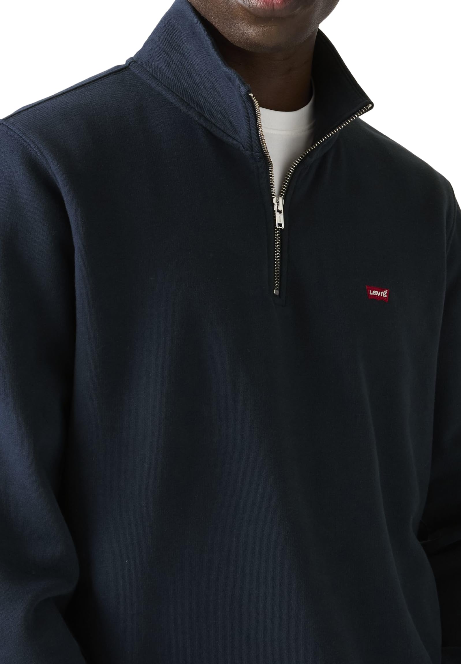 Levi's Men's Original Hm 1/4 Zip Sweatshirt (pack of 1)
