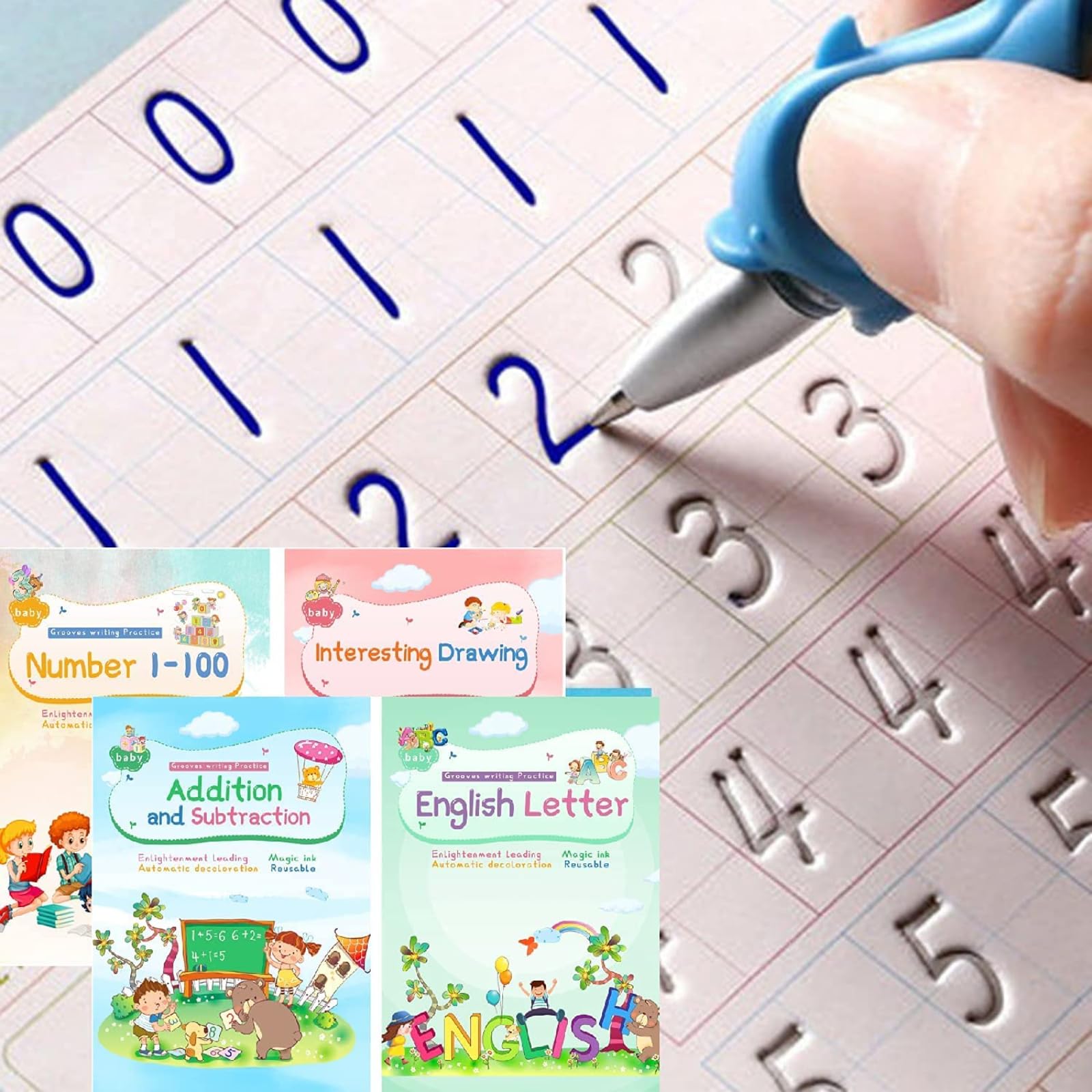 Magical Handwriting Workbooks Handwriting Practice Magic Copybook, Handwriting A
