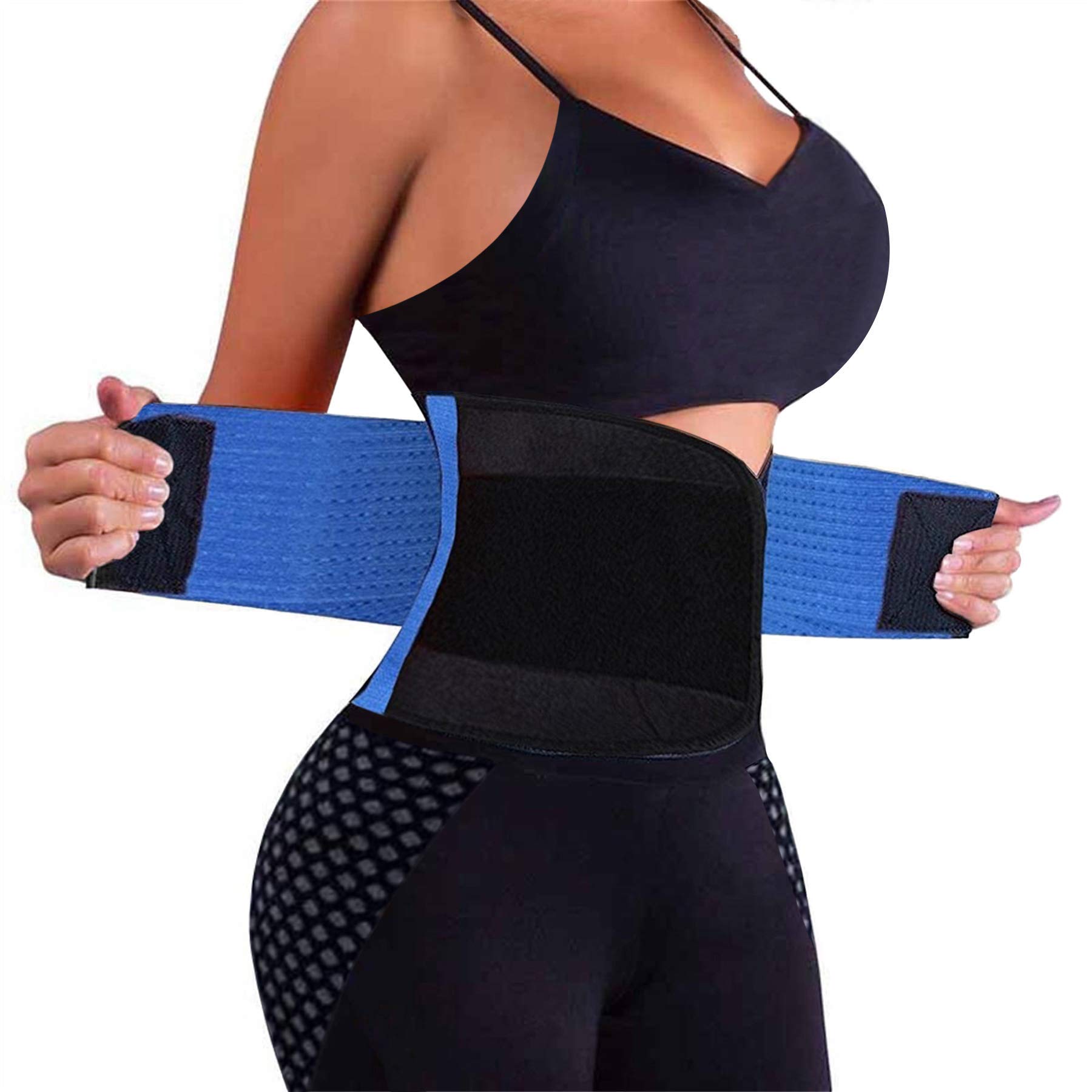 VENUZOR Waist Trainer for Women - Cincher Trimmer - Slimming Body Shaper Belt - 