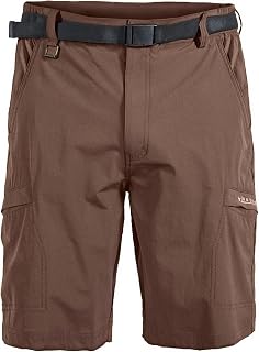Mr.Stream Men's Hiking Loose Quick Dry Outdoor Fitness Sports Active Cargo Multi Pocket Shorts