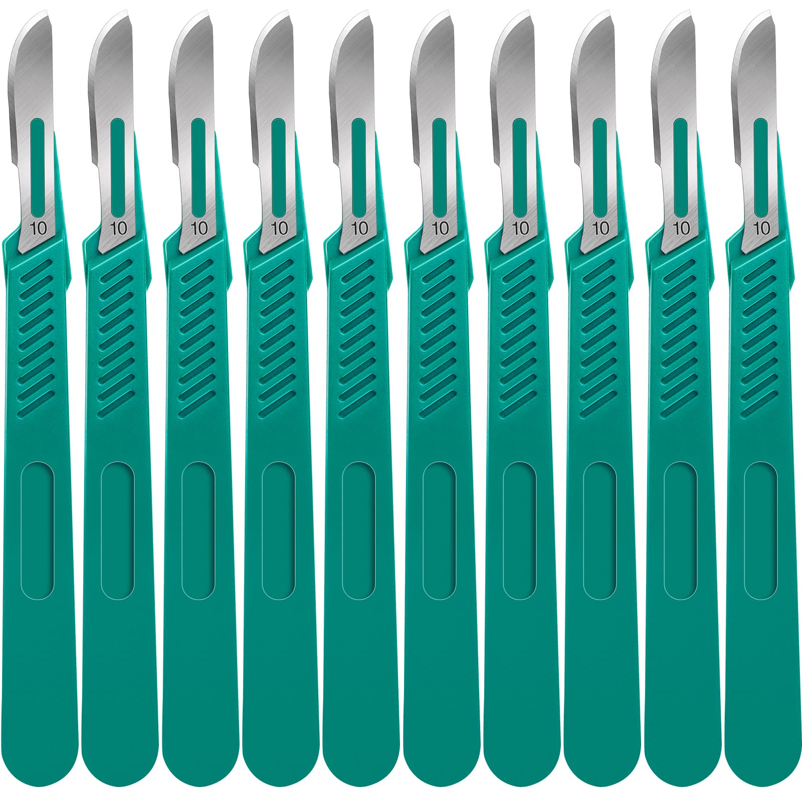 YixangDD 10 PCS Scalpel Blades with #10 Scalpels Surgical Blades | Disposable Bl