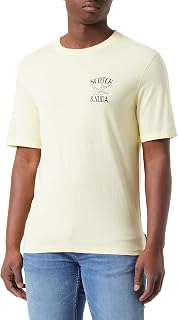 Scotch & Soda Men's Front Left Chest Artwork T-Shirt T-Shirt (Pack of 1)