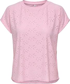 Only Onlsmilla S/S Top Jrs Noos Women's T-Shirt (Pack of 1)
