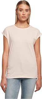 Build Your Brand By021-Ladies Extended Shoulder Tee Women's T-Shirt (Pack of 1)