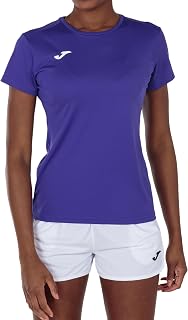 Joma Women's Sports T-Shirt, 6XS – 3XL – Keeps Contact with the Body Dry, Ideal for Running or Gym – Combi