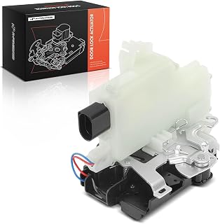 A-Premium Front Left Driver Side Door Lock Actuator | Compatible with Volkswagen Beetle 1999-2010, Golf 1999-2006, GTI 2006-2007, Jetta 2000-2005, Passat 2000-2005