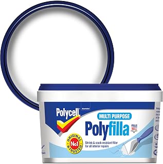 Polycell PLCMPPR600GS Multi Purpose Polyfilla Ready Mixed, 600 g, Off-white