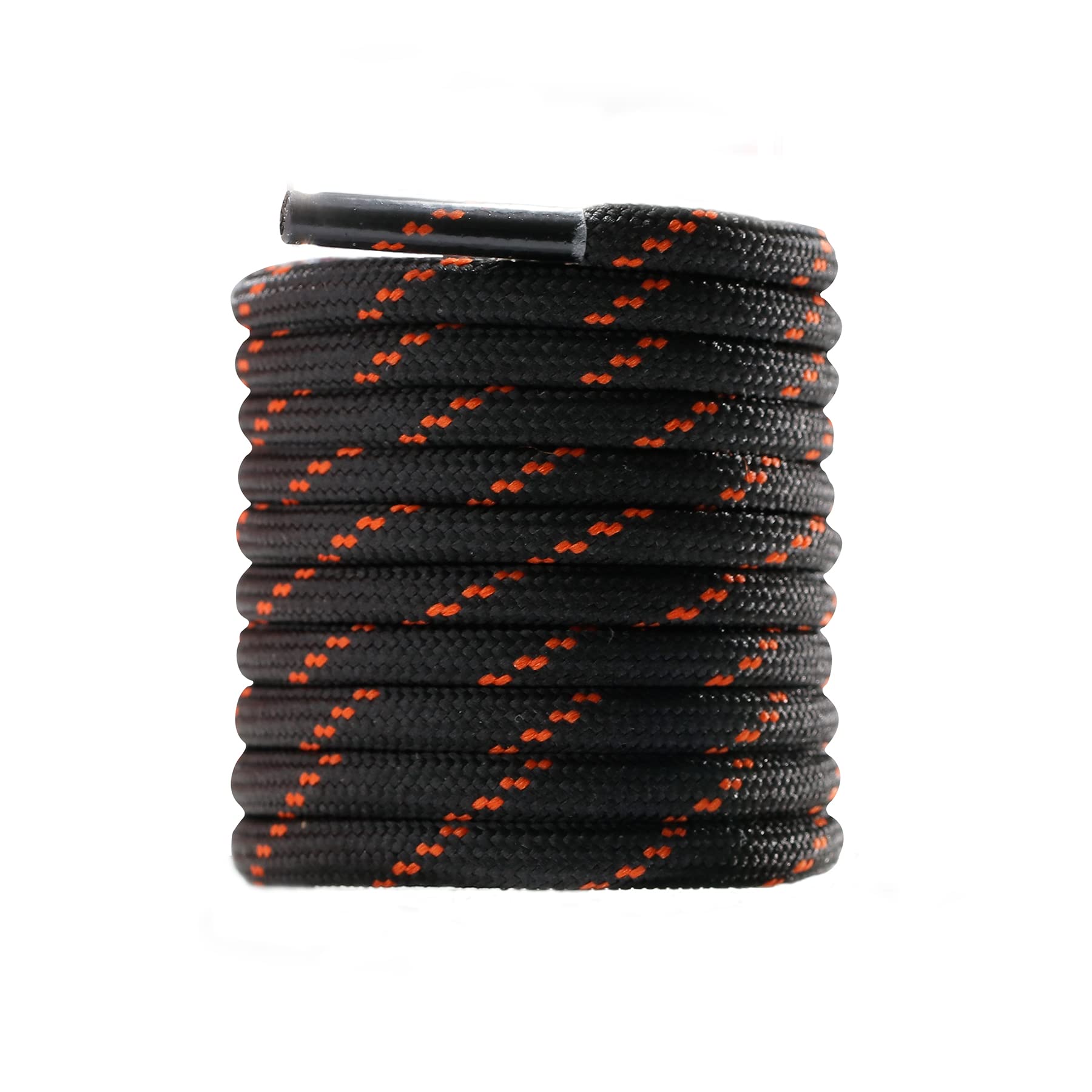 CCSOFTIME Round Work Boot Laces - Heavy Duty, Thick Replacement Laces for Men, W