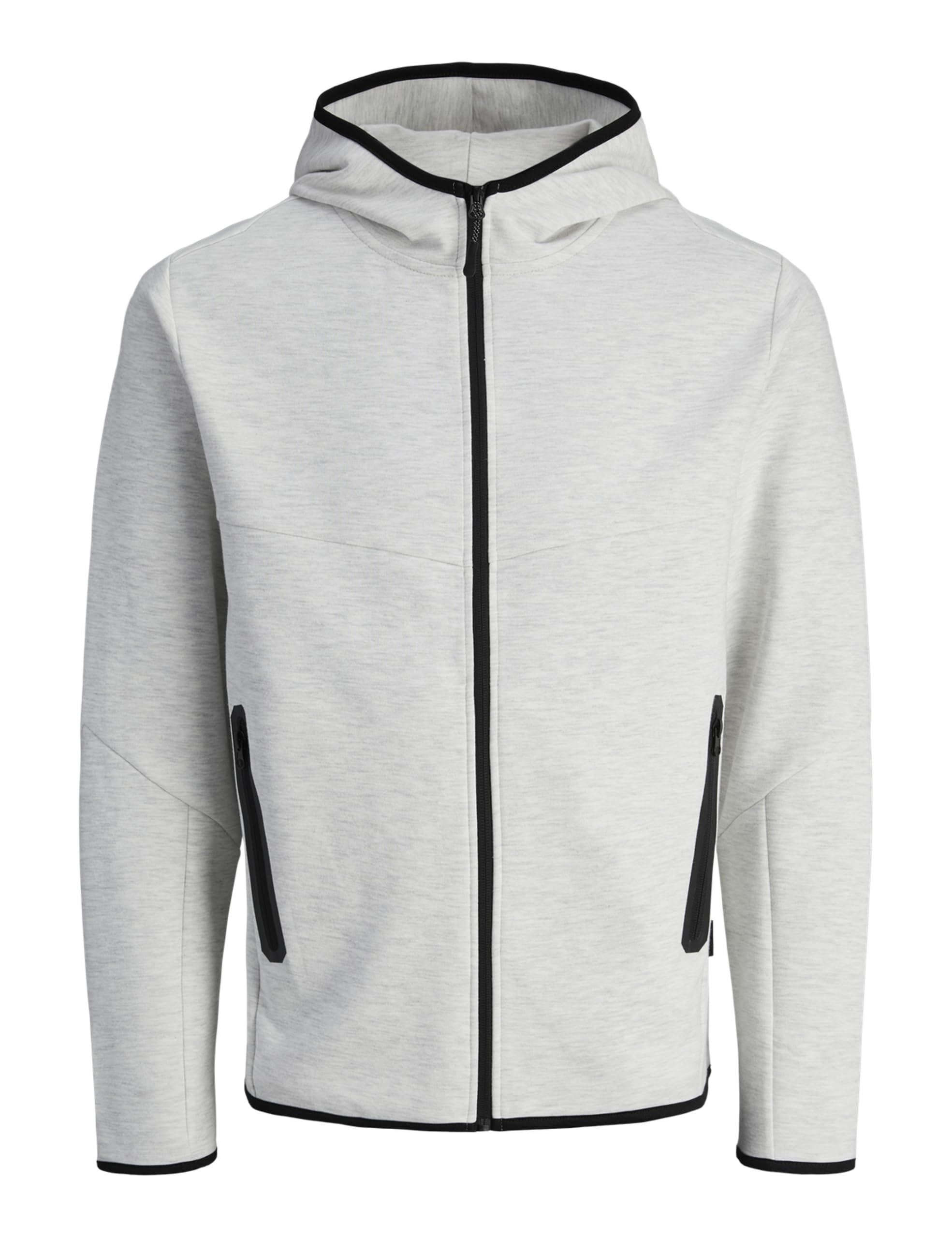 JACK & JONES Men's Jcofusion Sweat Zip Hood Noos Sweatshirt Jacket