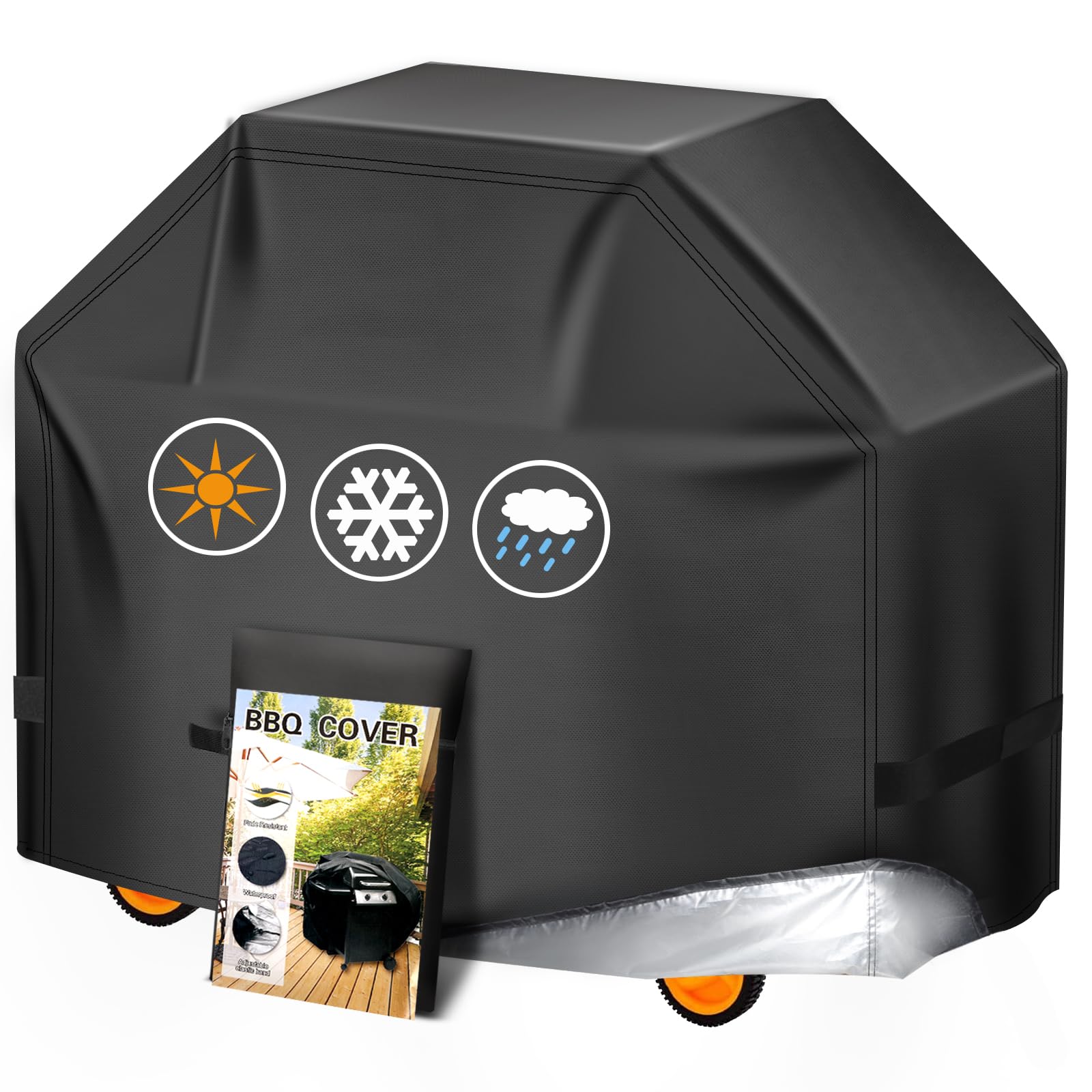 Aoretic Grill Cover, 58 inch BBQ Gas Grill Cover for Outdoor Grill, Charbroil Gr