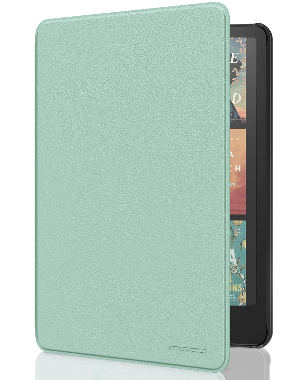 MoKo Case for 7" Kindle Paperwhite 12th Gen&Colorsoft 2024, Agave Green | Lightw