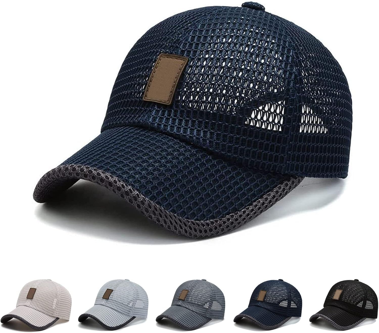 sjfscqr Summer Men and Women Mesh Baseball Cap,Summer Outdoor Casual Baseball Ca