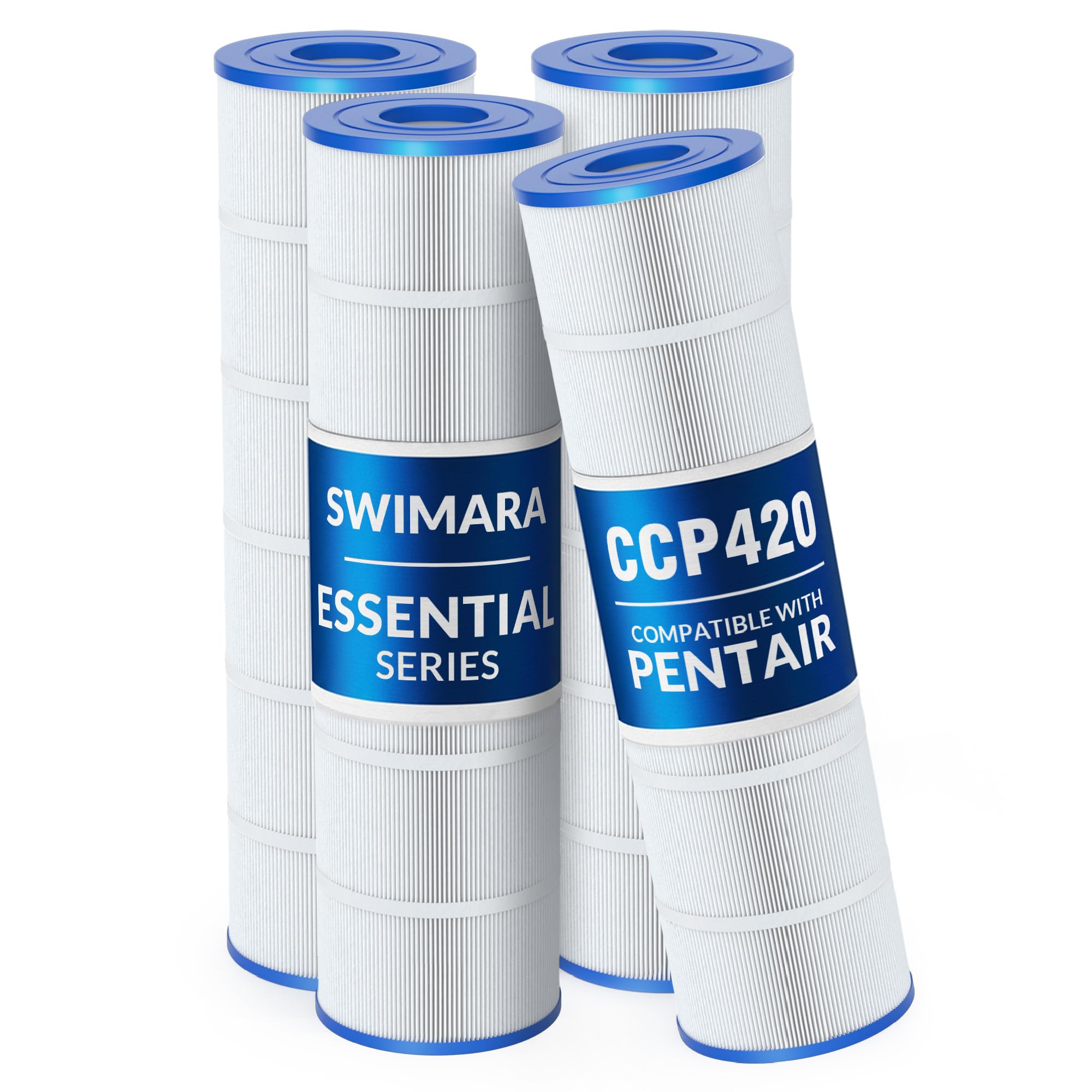 Swimara Essential Series for Pentair CCP420 Pool Filter Cartridges 420 sqft | Re