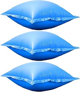 Swimline 4 x 4 Fooot Air Pillow (3-Pack) | Three pillows cover larger pools or give you spares for next season; 4 x 4 ft each; sheds rain, snow, and ice