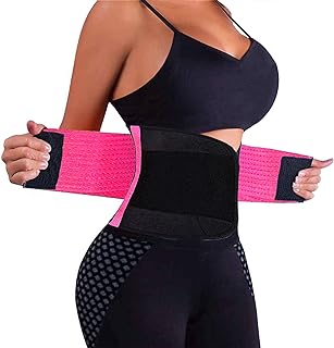VENUZOR Waist Trainer for Women - Cincher Trimmer - Slimming Body Shaper Belt - Sport Girdle (Up Graded)