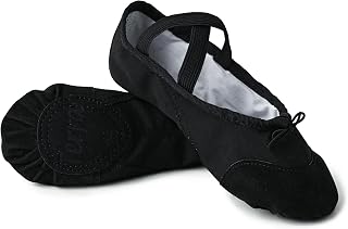 Ballet Specialty Store Minion Ballet Shoes Full Leather TERRA Durable Leather Toe Part Cross Elastic Already Sewn Split Sole