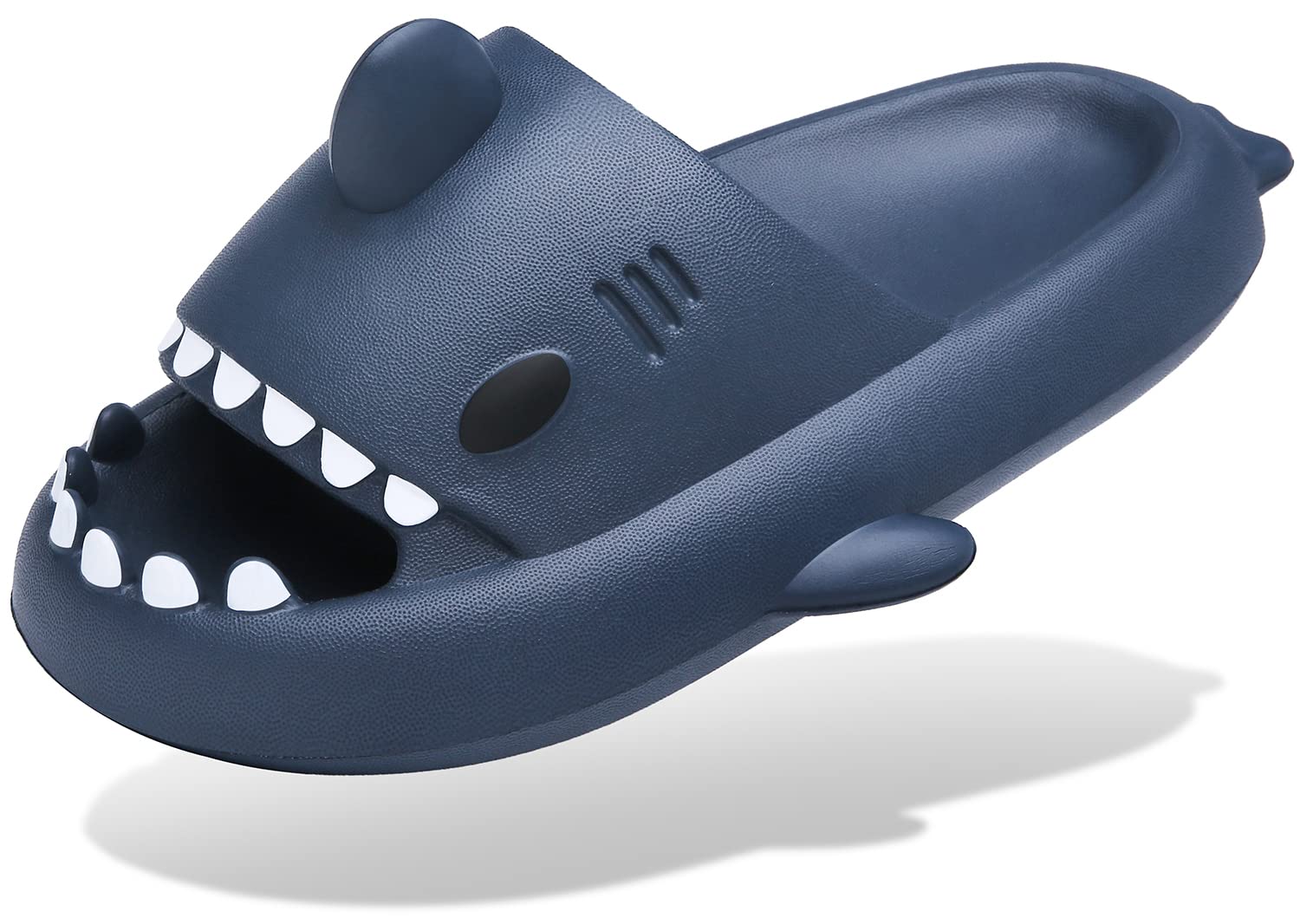 Summer Shark Slippers Women Men Comfortable Bath Slippers Non-Slip Shower Sandal