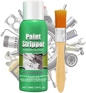 Heavy-Duty Paint Remover for Metal Surfaces - Quick Acting Stripper | Effectively removes coatings from wheel hubs, rims, and household surfaces without leaving buildup