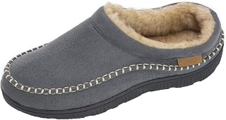 Zigzagger Zapatillas de Estar por casa Hombre.Zapatillas de Lana.