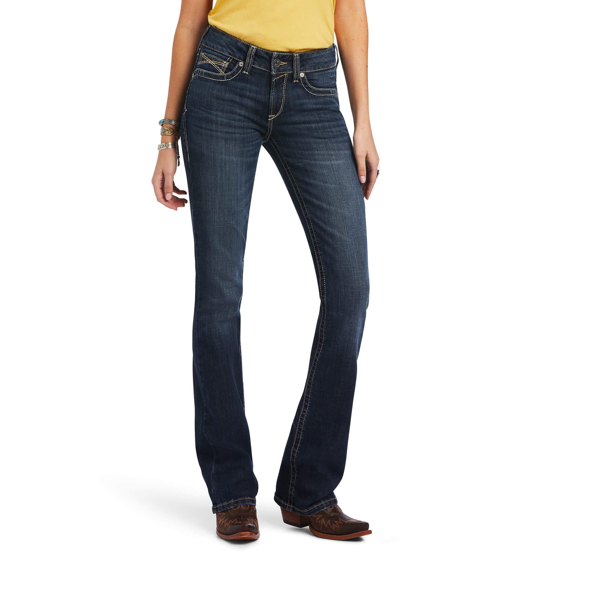 Ariat Womens R.e.a.l. Perfect Rise Lexie Boot Cut Jean