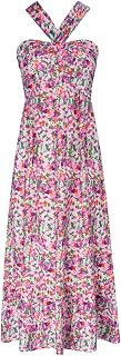 GRACE KARIN Womens Summer Floral Halter Boho Maxi Dresses