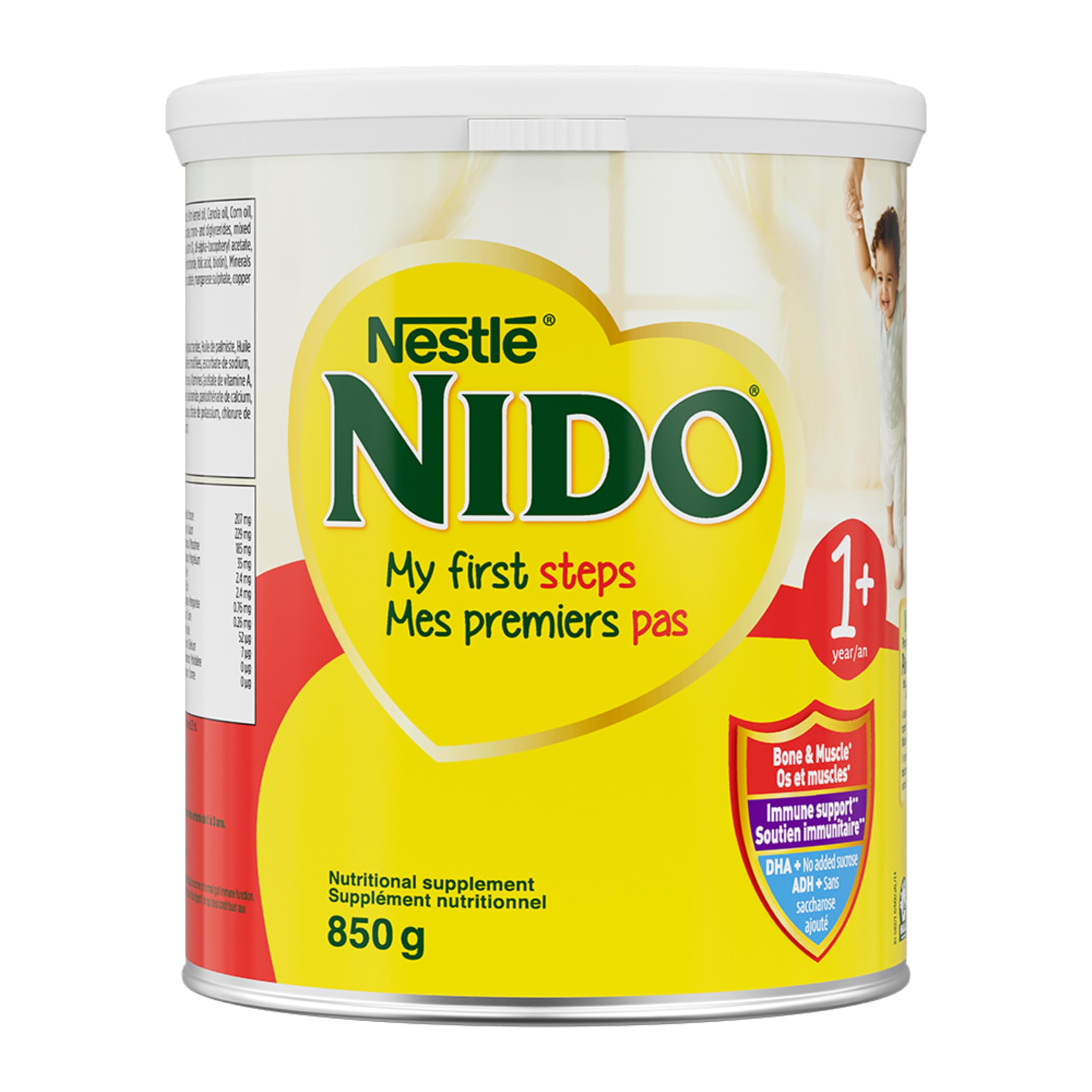 NIDO 1+ Toddler Nutritional Supplement, 850 g | With Calcium, Vitamins D and A, 