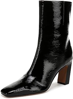 Franco Sarto Women's Briar Snip Toe Heeled Ankle Boot Half Length Boots