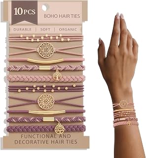 Generic Boho Hair Bows 10pcs Pink No Damage 5 Styles 60mm-140mm 10pcs 1pc