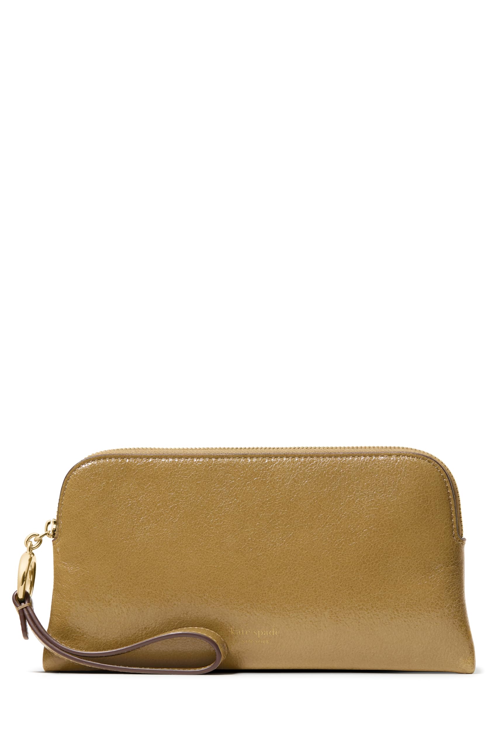 kate spade new york Halo Fine Grain Leather Medium Wristlet