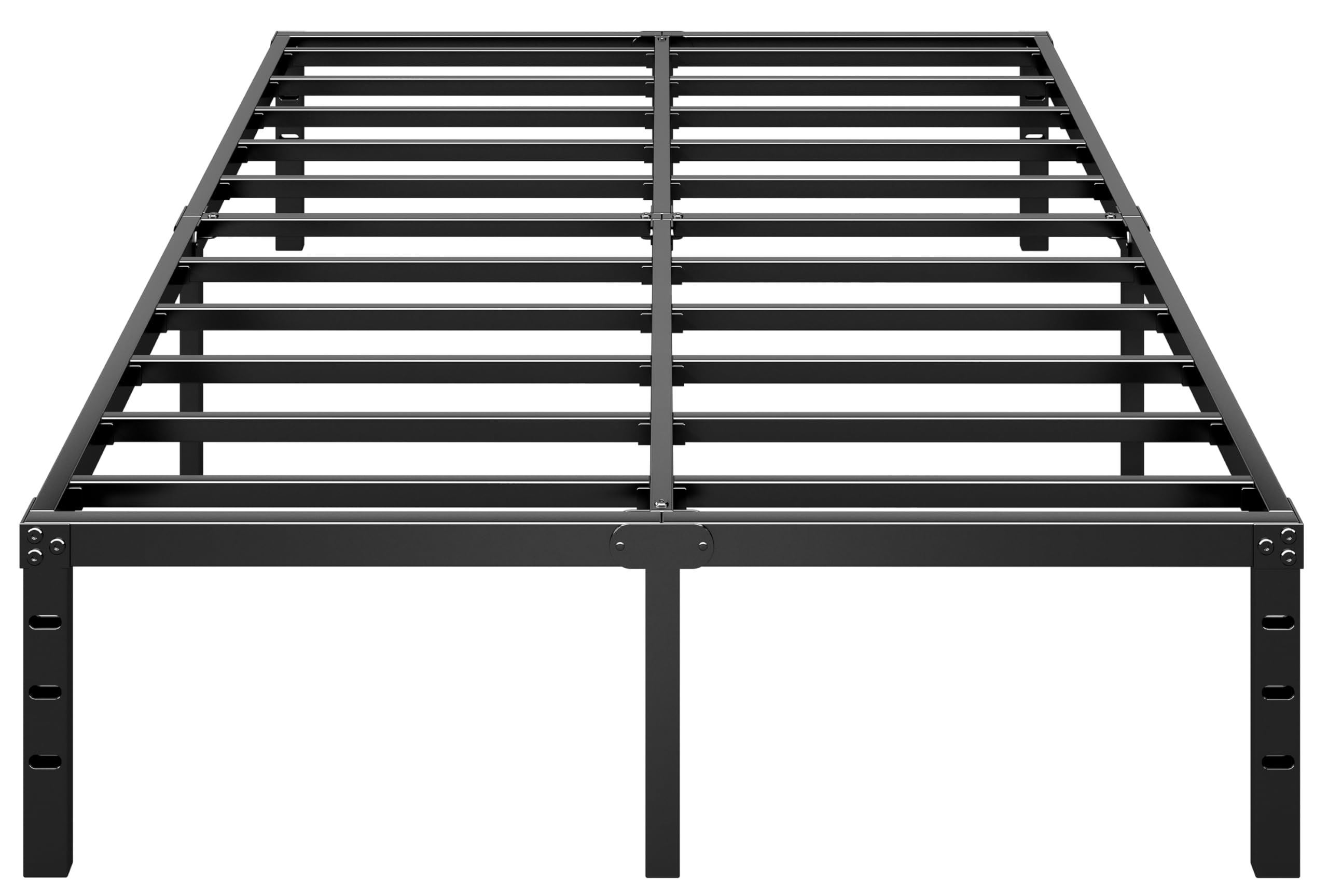 HLIPHA Metal Platform Bed Frame 14 Inch Tall,No Box Spring Needed,Full Size Bed 