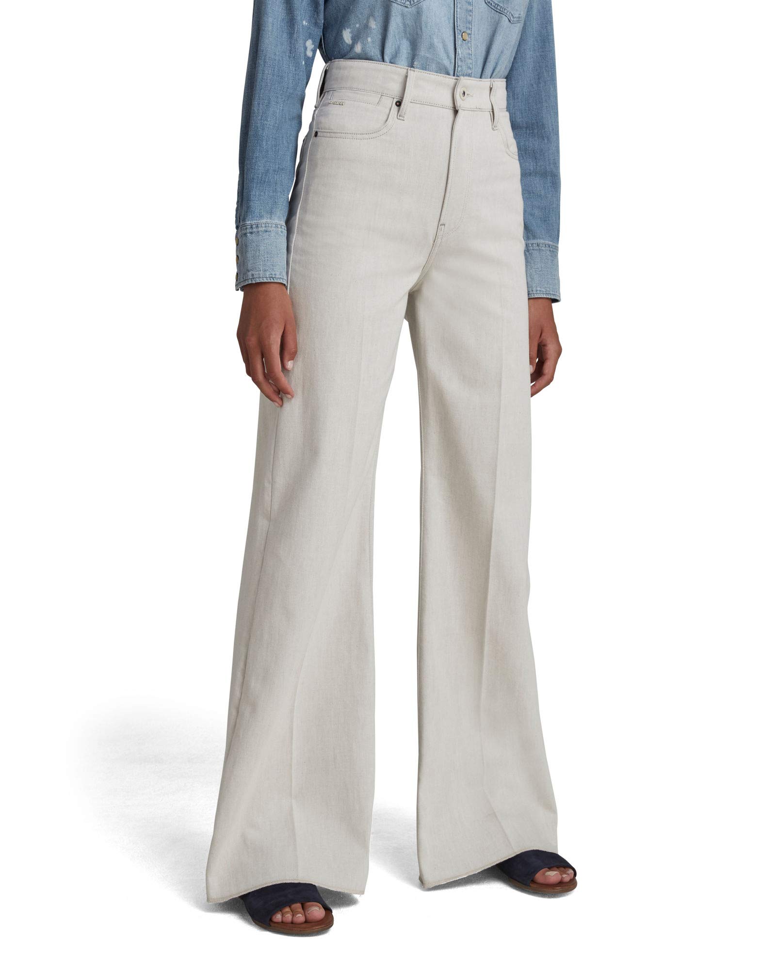 G-Star Women's Deck Ultra High Wide Leg Jeans
