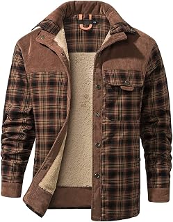 Mr.Stream Woodman Men's Hooded Shirt Plaid