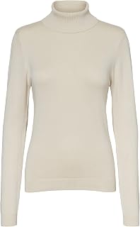 VERO MODA Vmrosa LS Highneck Top Ga Jrs Noos Long Sleeve T-Shirt for Women