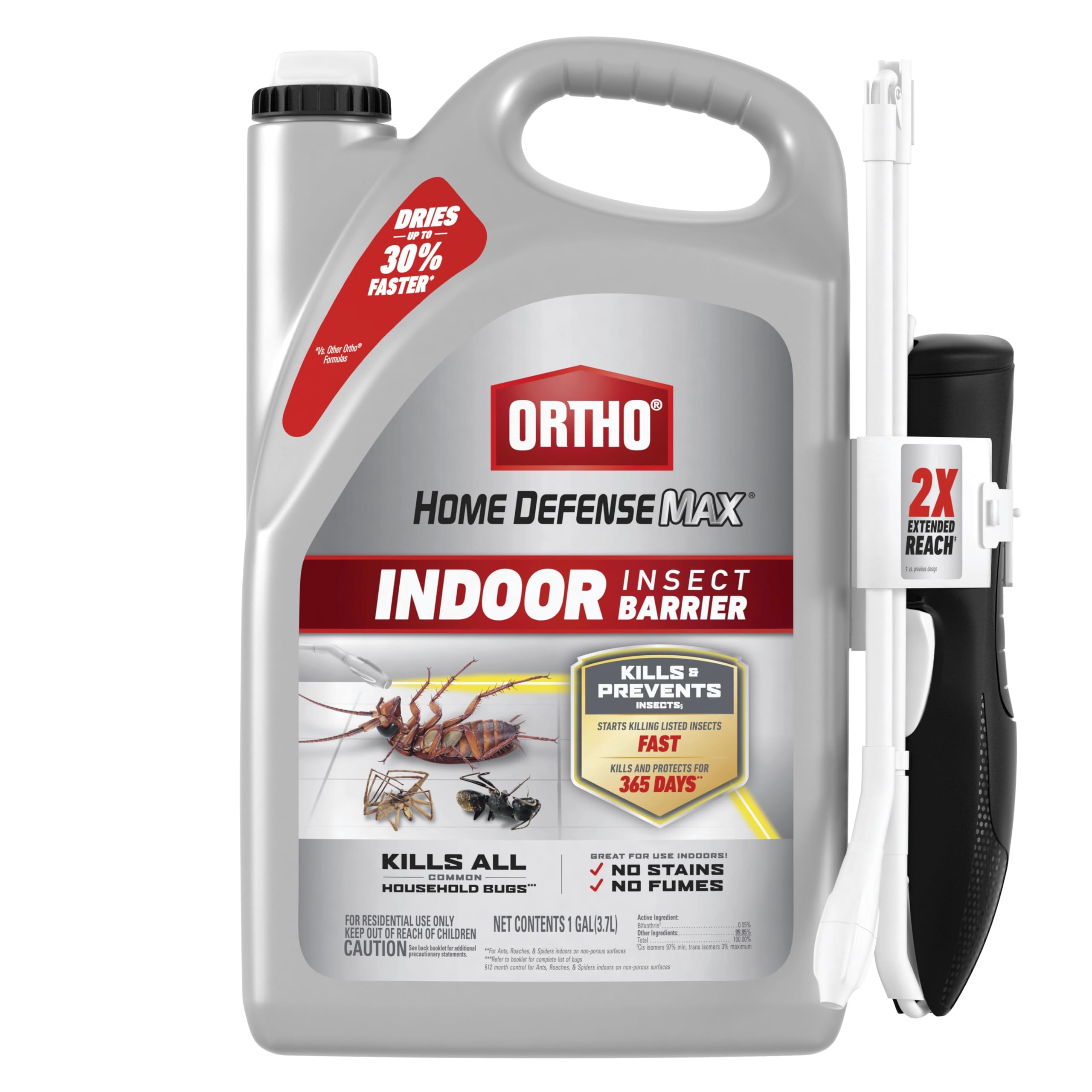 Ortho Home Defense Max Indoor Insect Barrier, Wand, 1 gal. | Ready-To-Use Home B