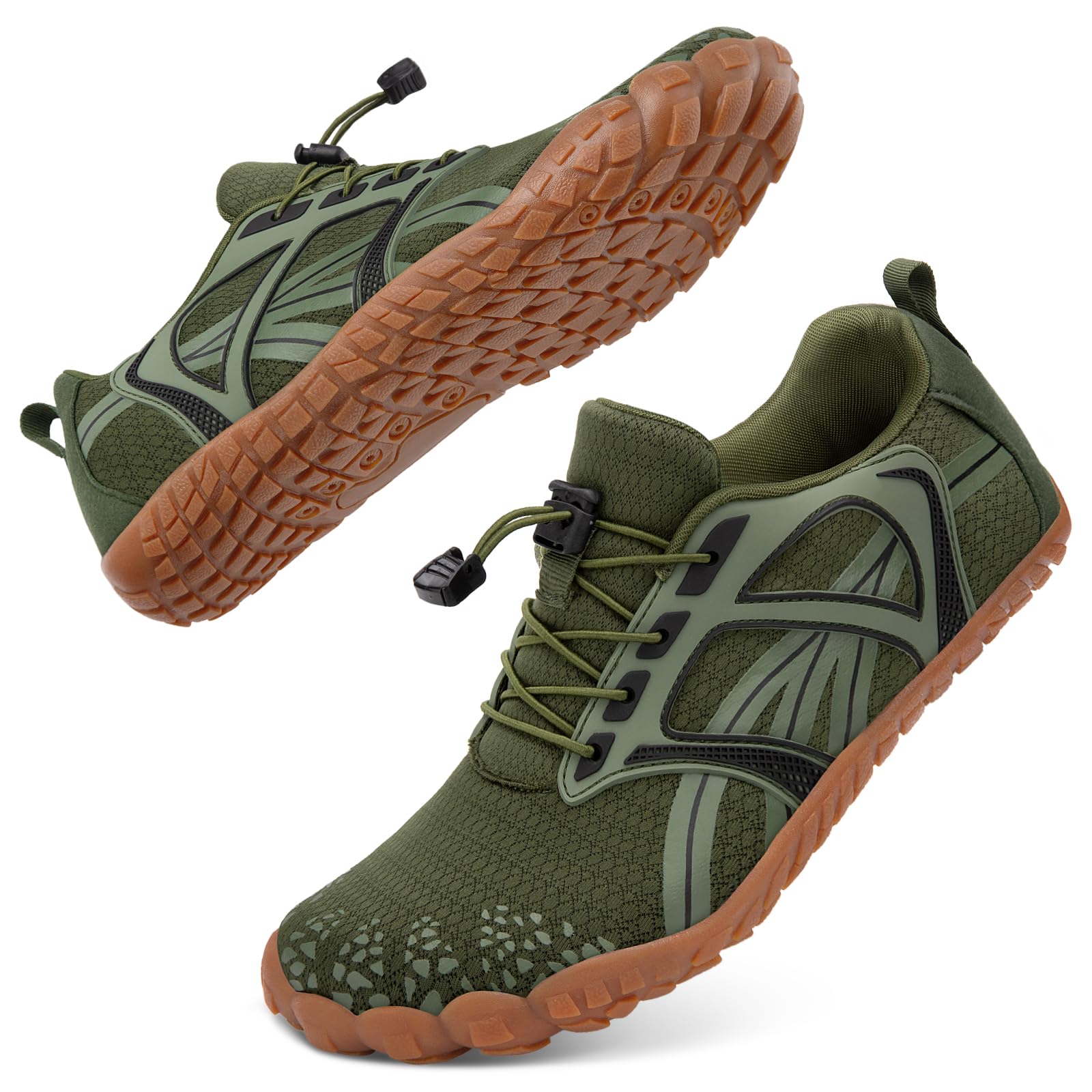 ATHMILE Barefoot Shoes Women Water Shoes Wide Toe Anti-Slip Aqua Beach Quick Dry