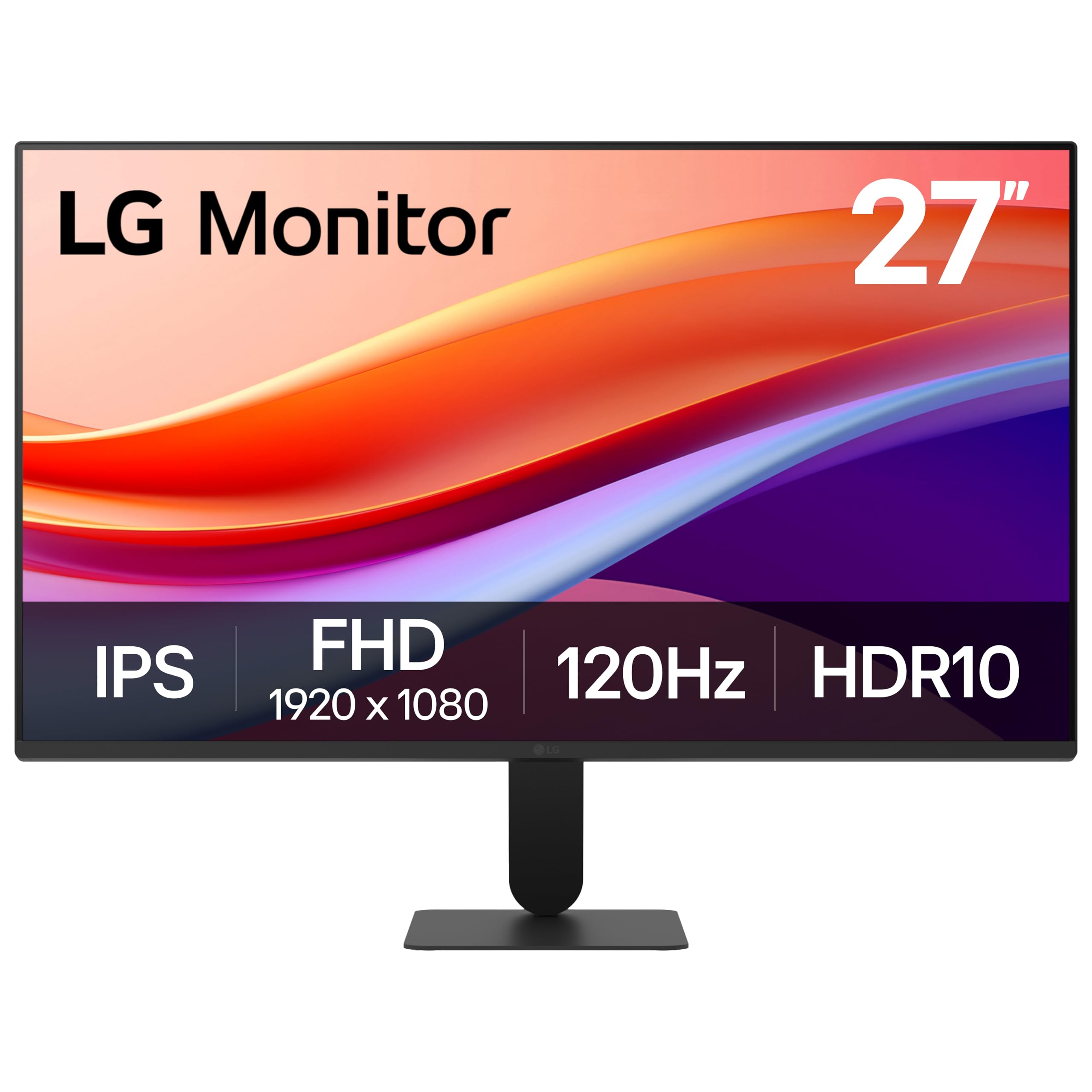 LG 27U411A-B 27-inch Full HD (1920 x 1080) IPS Computer Monitor, 120Hz, HDR10, R