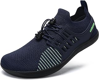 WateLves Wide Water Shoes Womens Mens Barefoot Zero Drop Diabetic Shoes Beach Walking Sneakers