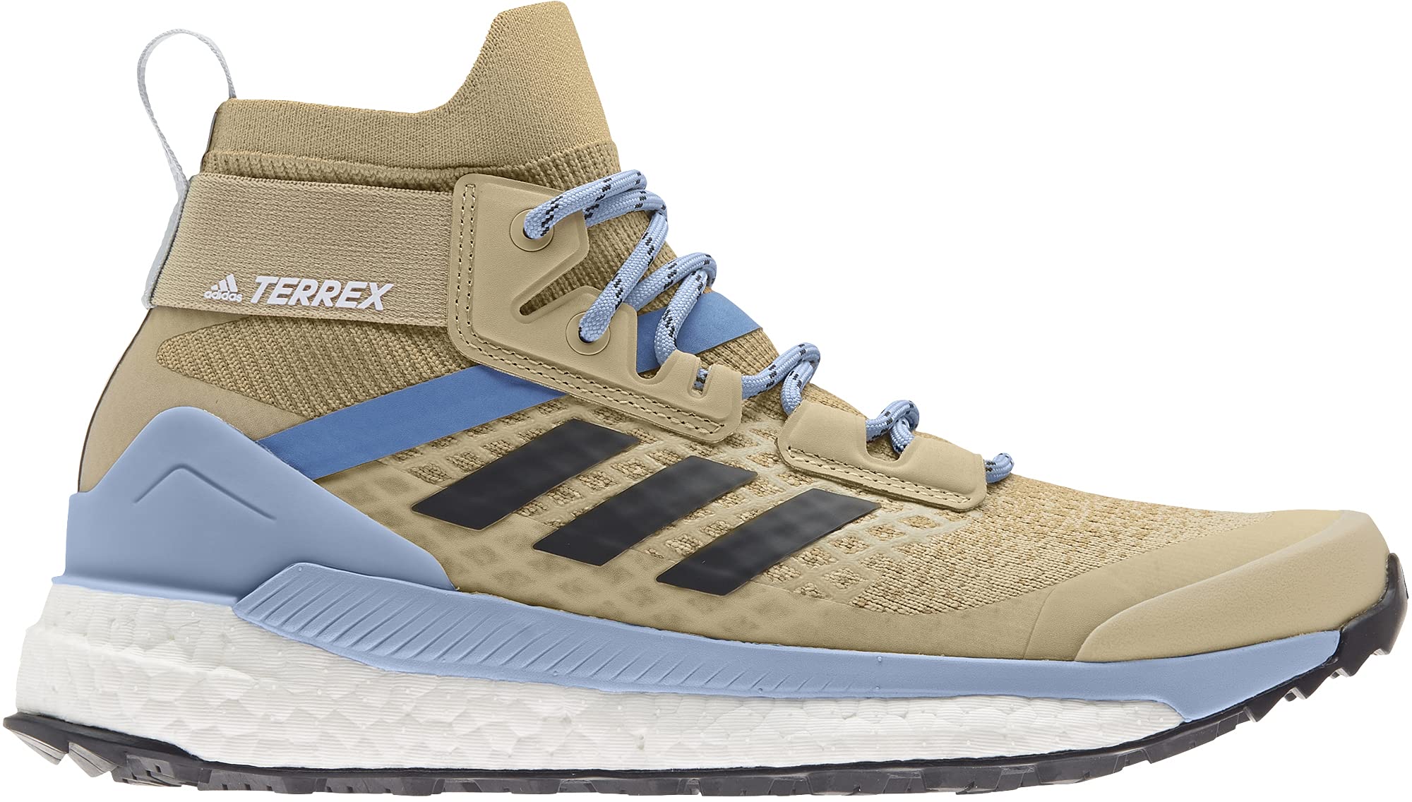 adidas Women's Terrex Free Hiker Primeblue Hiking Shoes, Beige Tone/Core Black/A