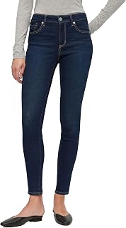 Gap Womens Mid Rise Legging Jeans, Dark Willoughby, 24 Regular US