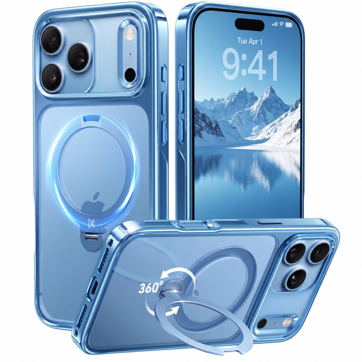 CASEKOO for Phone Pro Case, Blue
