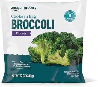 Amazon Grocery, Broccoli Florets, 12 Oz, Frozen