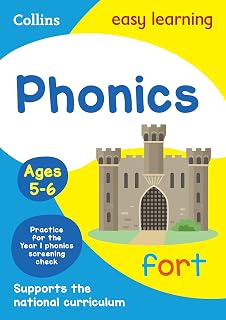 Phonics Ages 5-6: Ideal for home learning (Collins Easy Learning KS1)