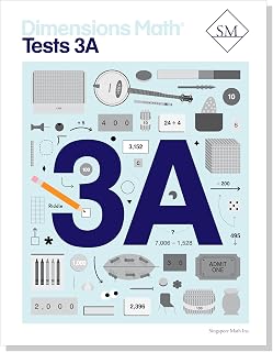 Dimensions Math Tests 3A | Singapore Math Inc. [Paperback]