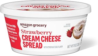 Amazon Grocery, Strawberry Cream Cheese Spread, 8 Oz