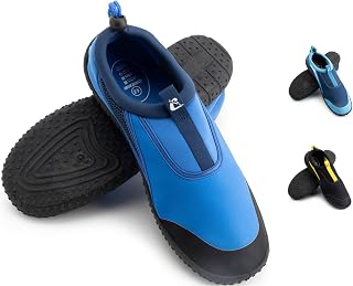 CRESSI Since 1946 – Coco Shoes for Adults Unisex Lightweight Flexible Quick Drying with Non-Slip Sole for Swimming Pool, Beach, Surfing and Water Sports