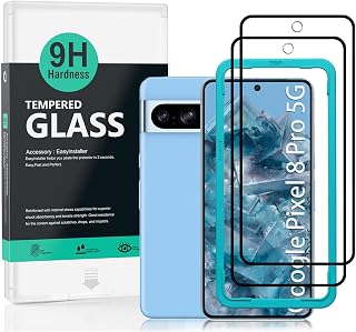 Ibywind 2 Pack Screen Protector For Google Pixel 8 Pro 5G 6.7"(Not For Google Pixel 8 5G),9H Hardness Tempered Glass,Anti-Scratch